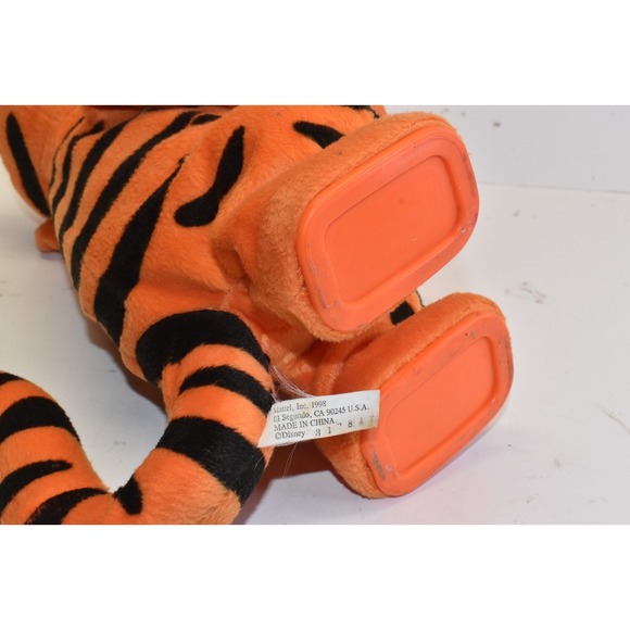 Vintage Disney 1998 Bouncing Tigger Mattel Working Bopping Talking Winnie Pooh - Picture 4 of 4